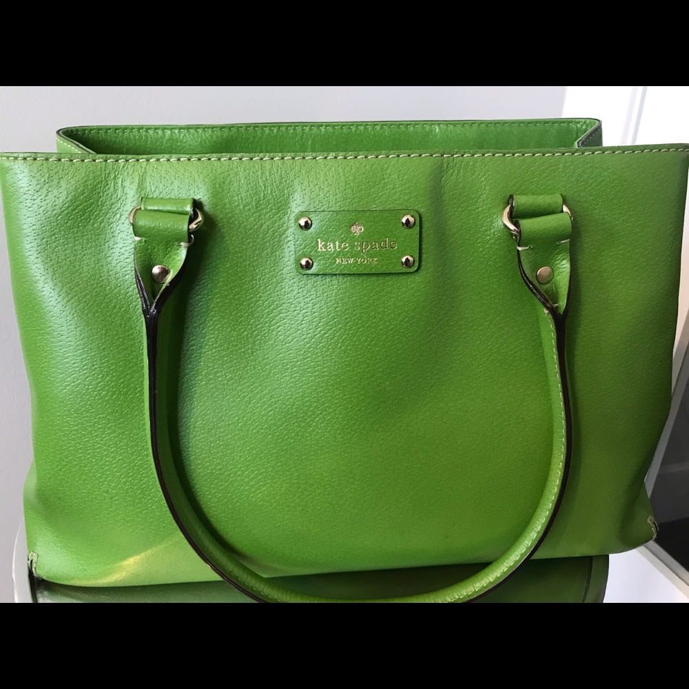 Kate Spade Wellesley Elena Satchel - Green